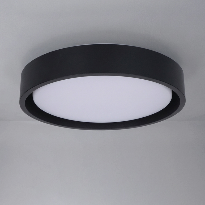 Brilagi - Lampa sufitowa MATTEO LED/24W/230V Ø 31 cm czarna