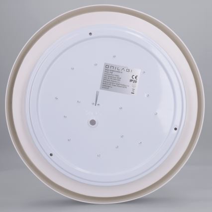 Brilagi - Lampa sufitowa MATTEO LED/24W/230V Ø 31 cm czarna