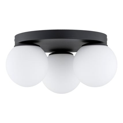 Brilagi - Lampa sufitowa MILO 3xE27/60W/230V śr. 35 cm czarna