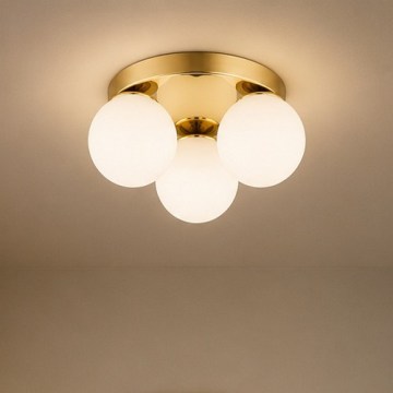 Brilagi - Lampa sufitowa MILO 3xE27/60W/230V Ø 35 cm złota