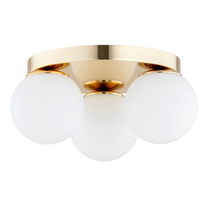 Brilagi - Lampa sufitowa MILO 3xE27/60W/230V Ø 35 cm złota