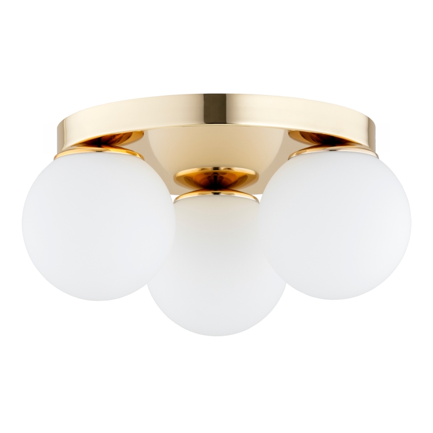 Brilagi - Lampa sufitowa MILO 3xE27/60W/230V Ø 35 cm złota