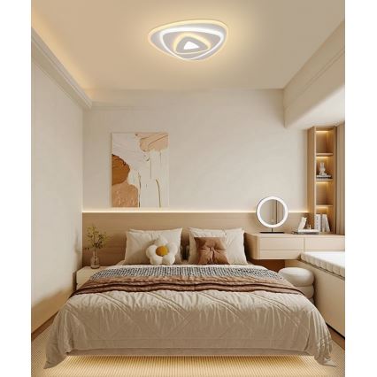 Brilagi - Ściemnialna oprawa sufitowa LED MODERN MINI LED/45W/230V 3000-6000K 30x30 cm + z pilotem