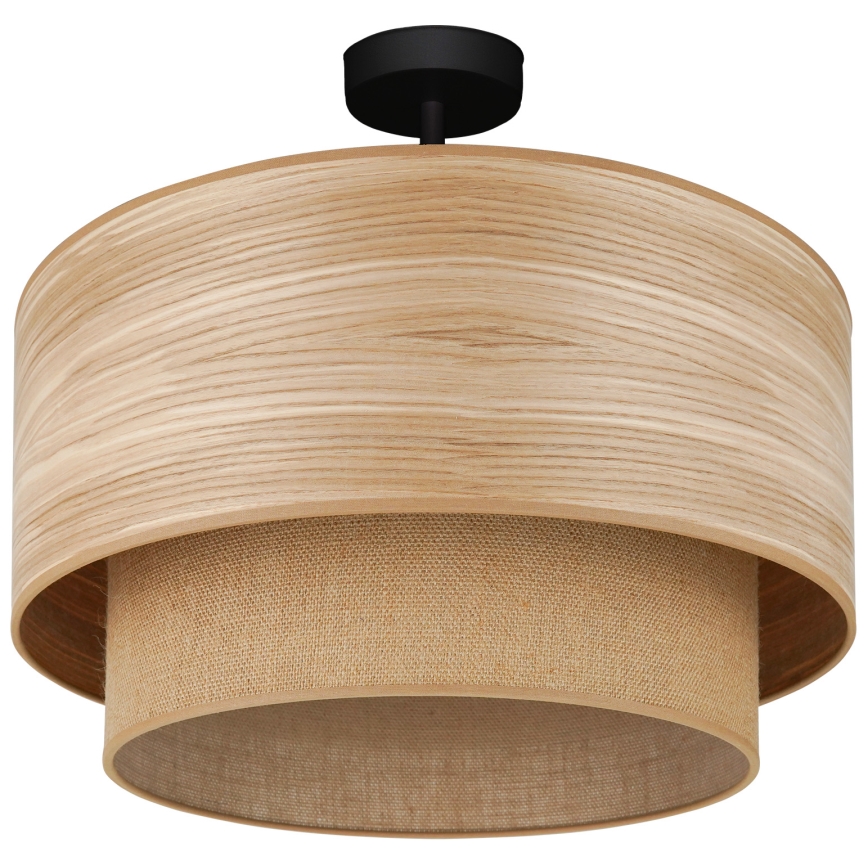 Brilagi - Lampa sufitowa MONTANA BOHO 1xE27/15W/230V śr. 45 cm brązowa