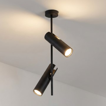 Brilagi - Lampa sufitowa na pręcie BRANCH 2xGU10/30W/230V czarna