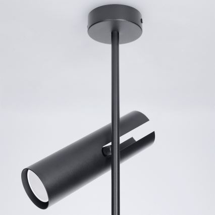 Brilagi - Lampa sufitowa na pręcie BRANCH 2xGU10/30W/230V czarna
