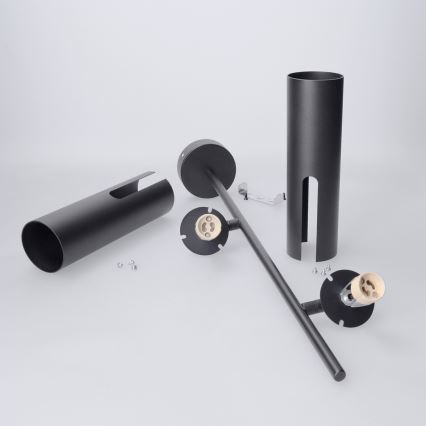 Brilagi - Lampa sufitowa na pręcie BRANCH 2xGU10/30W/230V czarna