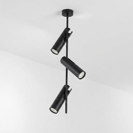 Brilagi - Lampa sufitowa na pręcie BRANCH 3xGU10/30W/230V czarna