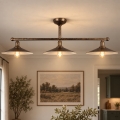 BRILAGI - Lampa sufitowa na pręcie FORGE 3xE27/60W/230V miedziana/patina