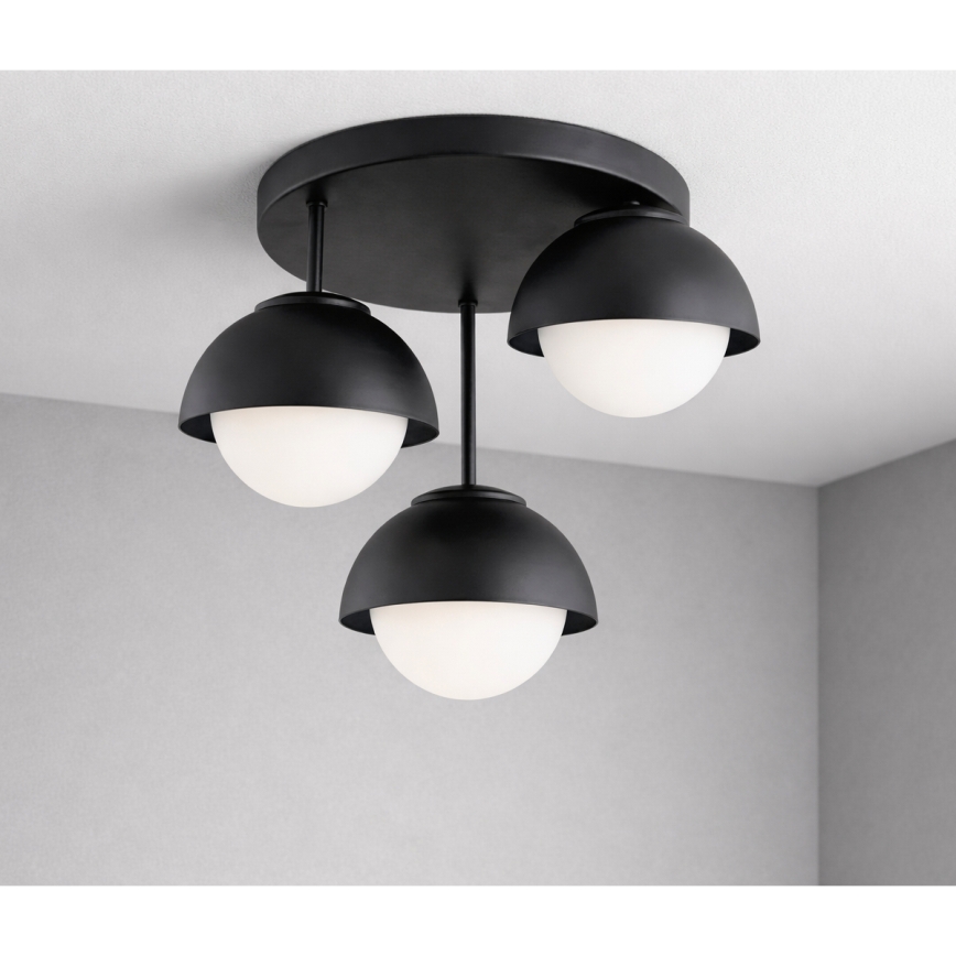 BRILAGI - Lampa sufitowa natynkowa COSMO 3xE27/60W/230V czarna
