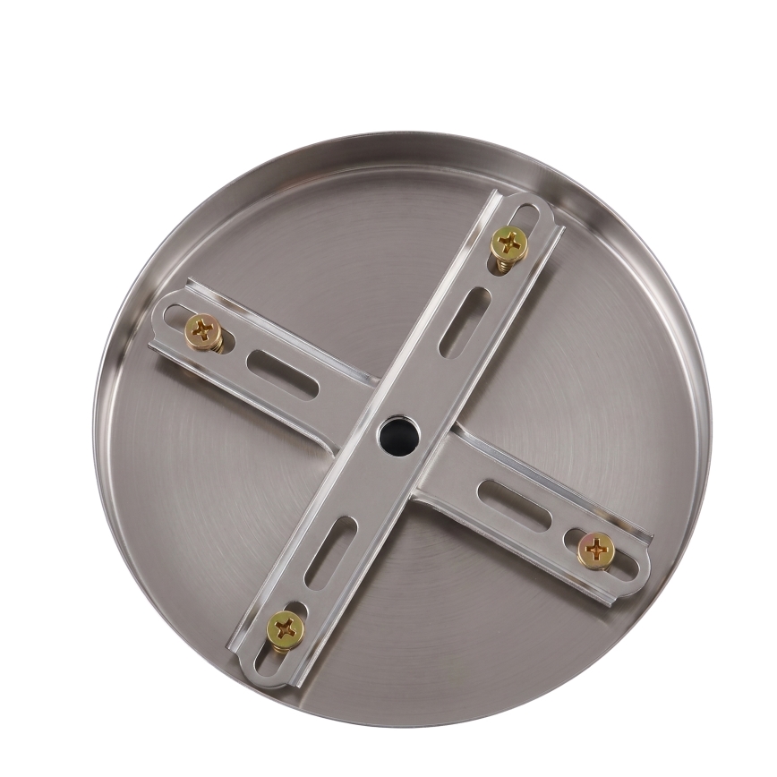 BRILAGI - Lampa sufitowa natynkowa ECLIPSE 12xE14/10W/230V śr. 78 cm srebrna