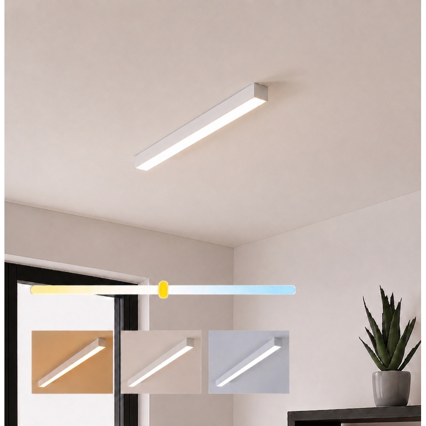 Brilagi - LED oprawa sufitowa natynkowa FULLDAY LED/10/15/20W/230V 2700/4000/6000K 60 cm biała