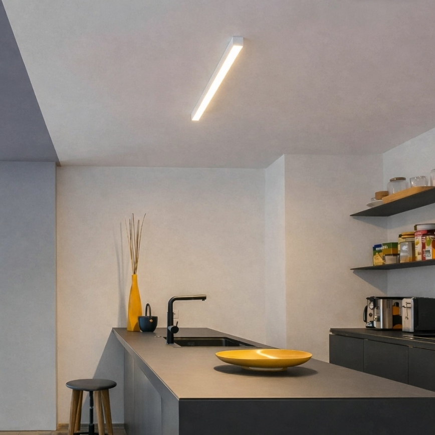 Brilagi - LED oprawa sufitowa natynkowa FULLDAY LED/10/15/20W/230V 2700/4000/6000K 60 cm biała