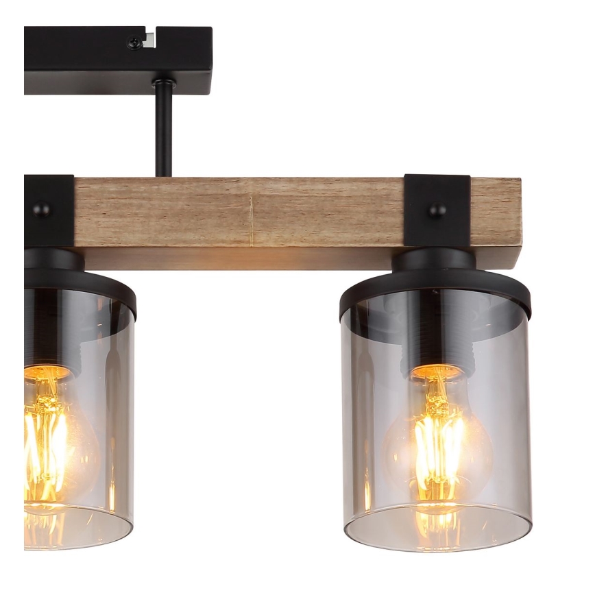 Brilagi - Lampa sufitowa natynkowa VISTA 3xE27/60W/230V dąb