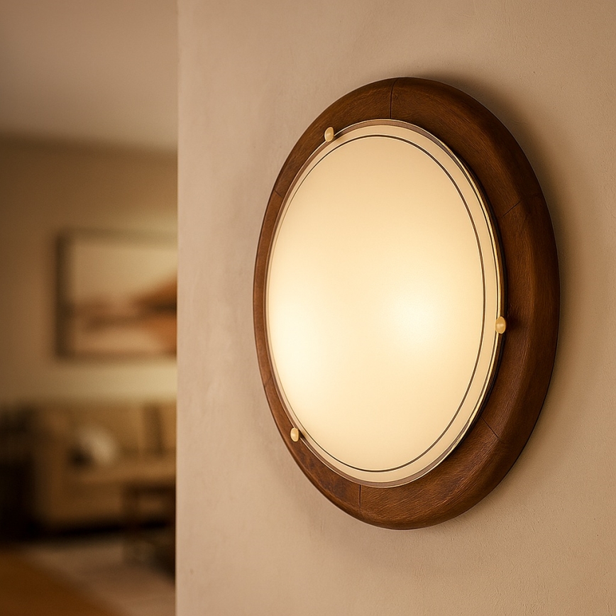 Brilagi - Lampa sufitowa ORBIS 1xE27/60W/230V śr. 30 cm sosna