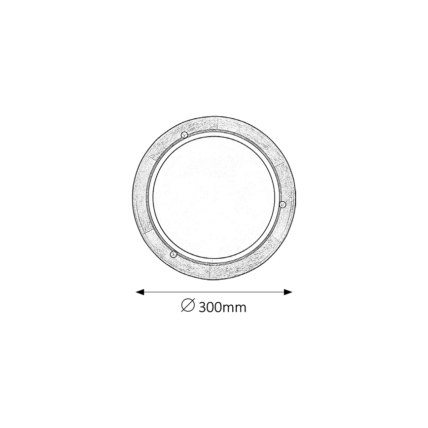 Brilagi - Lampa sufitowa ORBIS 1xE27/60W/230V śr. 30 cm sosna