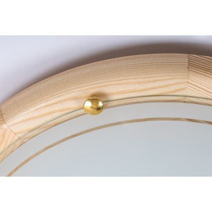Brilagi - Lampa sufitowa ORBIS 2xE27/60W/230V, śr. 38 cm, sosna