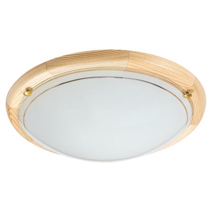 Brilagi - Lampa sufitowa ORBIS 2xE27/60W/230V, śr. 38 cm, sosna