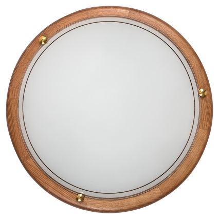 Brilagi - Lampa sufitowa ORBIS 2xE27/60W/230V śr. 38 cm sosna