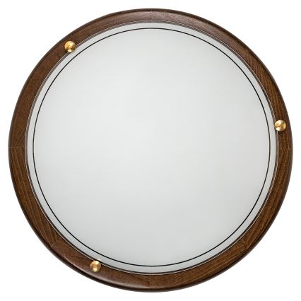 Brilagi - Lampa sufitowa ORBIS 2xE27/60W/230V, średnica 38 cm, sosna