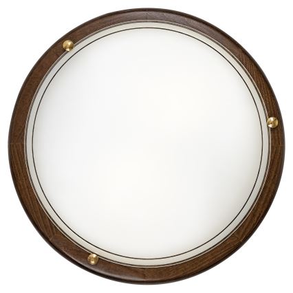 Brilagi - Lampa sufitowa ORBIS 2xE27/60W/230V, średnica 38 cm, sosna