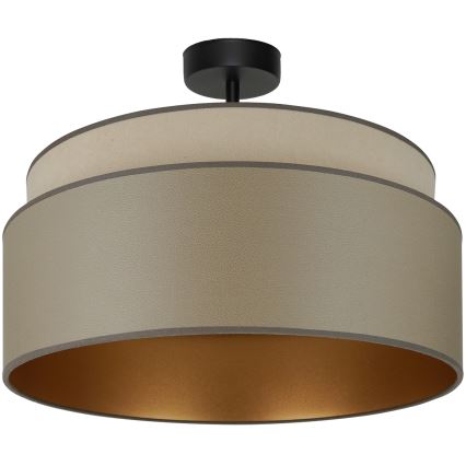 Brilagi - Plafon OREGON VEGE 1xE27/15W/230V śr. 45 cm szary