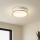 Brilagi - Lampa sufitowa ORINO 2xE27/40W/230V śr. 27 cm biała/dąb
