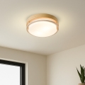 Brilagi - Lampa sufitowa ORINO 2xE27/40W/230V śr. 27 cm dekor drewna/dąb