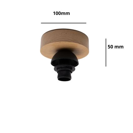 BRILAGI - Lampa sufitowa PARTY 1xE14/60W/230V dąb