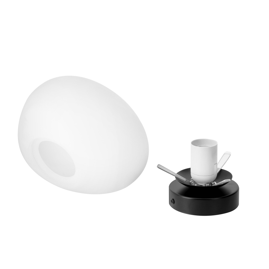 BRILAGI - Lampa sufitowa PEBBLES 1xE27/40W/230V śr. 20 cm czarna