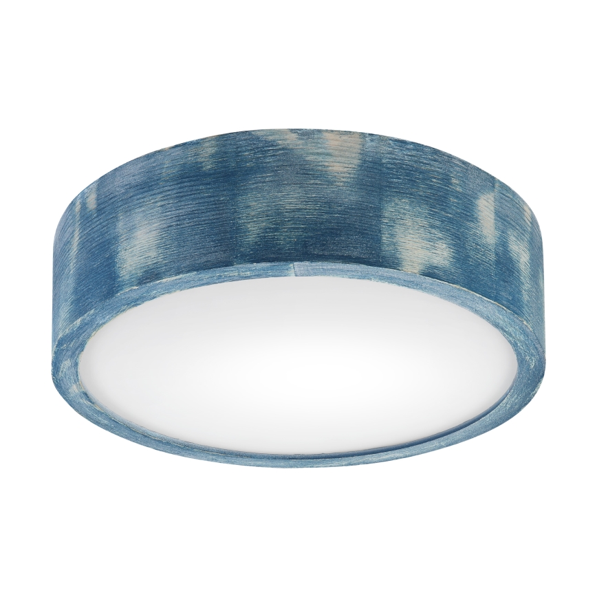 Brilagi - Lampa sufitowa PINO 1xE27/15W/230V sosna/niebieski śr. 27,5 cm