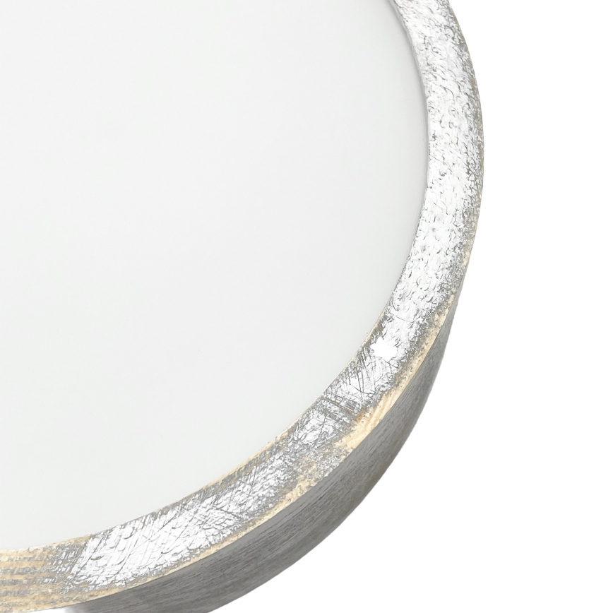Brilagi - Lampa sufitowa PINO 1xE27/15W/230V sosna/srebrna śr. 27,5 cm