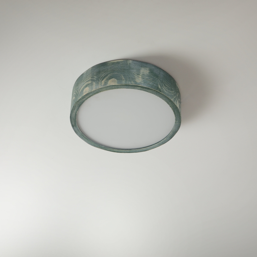 Brilagi - Lampa sufitowa PINO 1xE27/15W/230V sosna/zielony śr. 27,5 cm