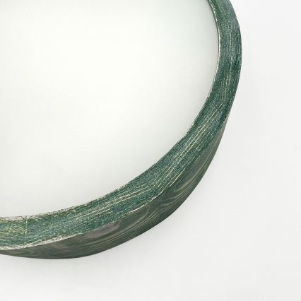 Brilagi - Lampa sufitowa PINO 1xE27/15W/230V sosna/zielony śr. 27,5 cm