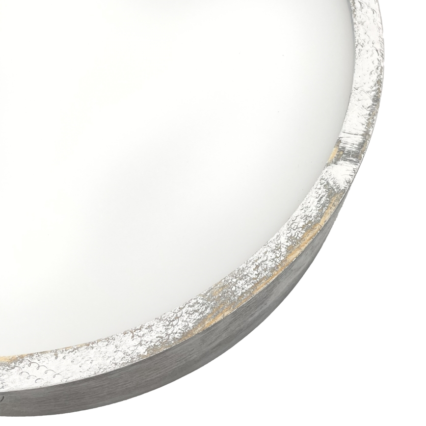 Brilagi - Lampa sufitowa PINO 2xE27/15W/230V sosna/srebrna śr. 37,5 cm