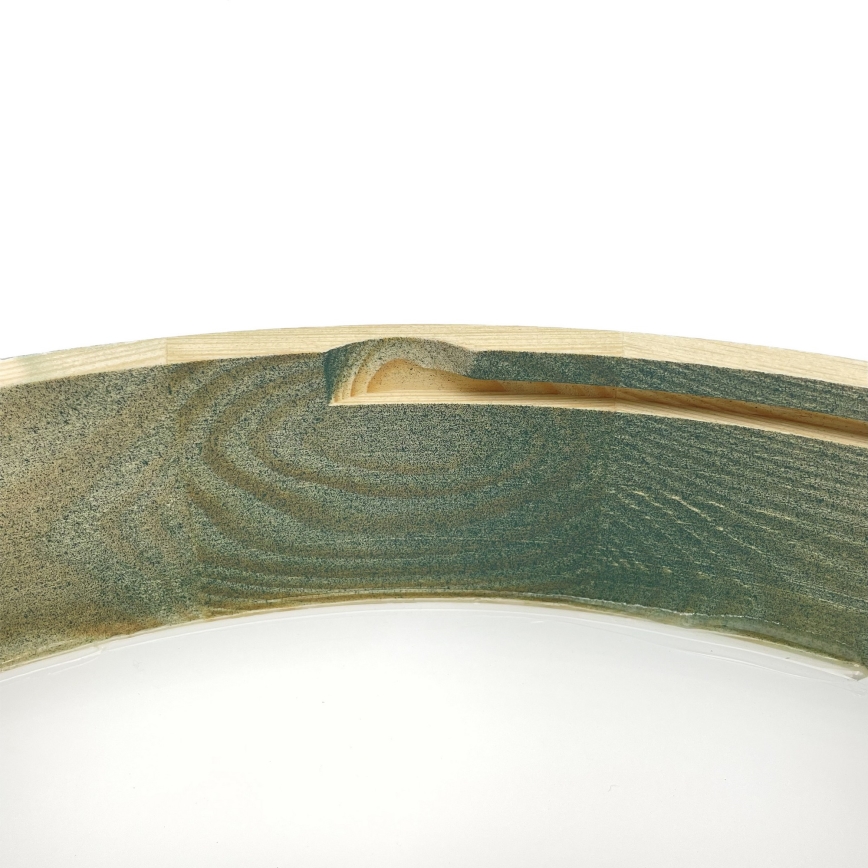 Brilagi - Lampa sufitowa PINO 3xE27/15W/230V sosna/zielony śr. 47,5 cm