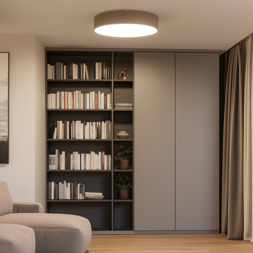 BRILAGI - Lampa sufitowa POOL 5xE27/15W/230V Ø 60 cm IP54 beżowa