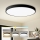 Brilagi - Lampa sufitowa POOL LED/128W/230V 3000/4000/6000K śr. 100 cm czarna