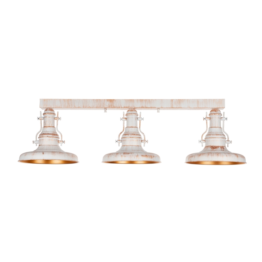 Brilagi - Lampa sufitowa PYRONIC 3xE27/40W/230V kremowa/patyna