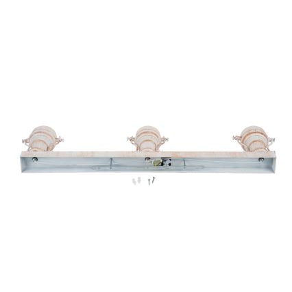Brilagi - Lampa sufitowa PYRONIC 3xE27/40W/230V kremowa/patyna