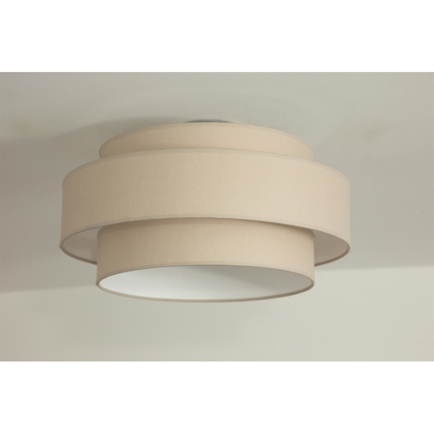 Brilagi - Lampa sufitowa RESNA 1xE27/60W/230V śr. 40 cm beżowa