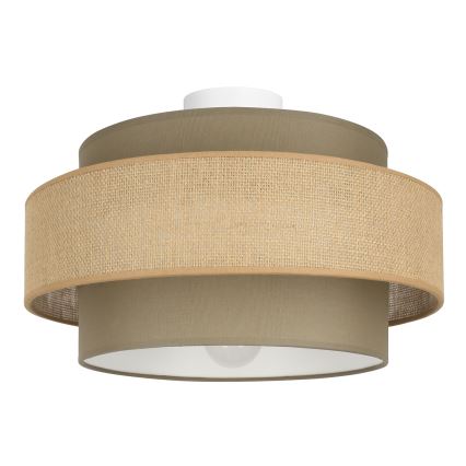 Brilagi - Lampa sufitowa RESNA 1xE27/60W/230V Ø 40 cm brązowo-beżowa