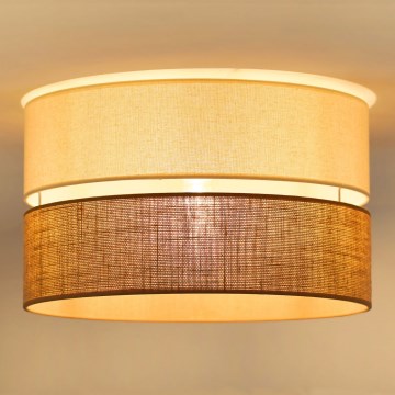 Brilagi - Lampa sufitowa ROYAL YUTE 1xE27/15W/230V śr. 40 cm beżowo-kremowa