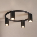 Brilagi - Lampa sufitowa SELE 4xGU10/30W/230V czarna
