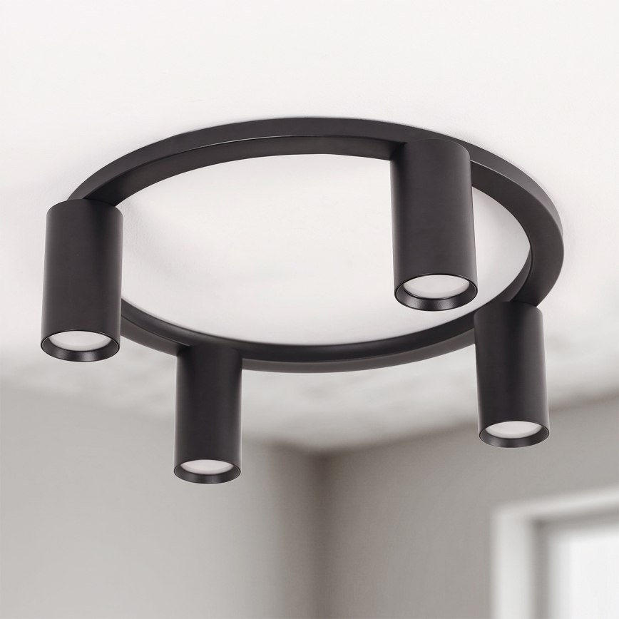 BRILAGI - Lampa sufitowa SELE 4xGU10/30W/230V czarna