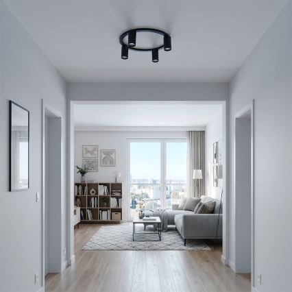 BRILAGI - Lampa sufitowa SELE 4xGU10/30W/230V czarna