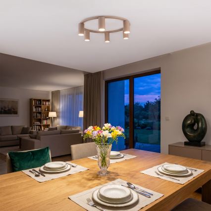 BRILAGI - Lampa sufitowa SELE 6xGU10/30W/230V beżowa