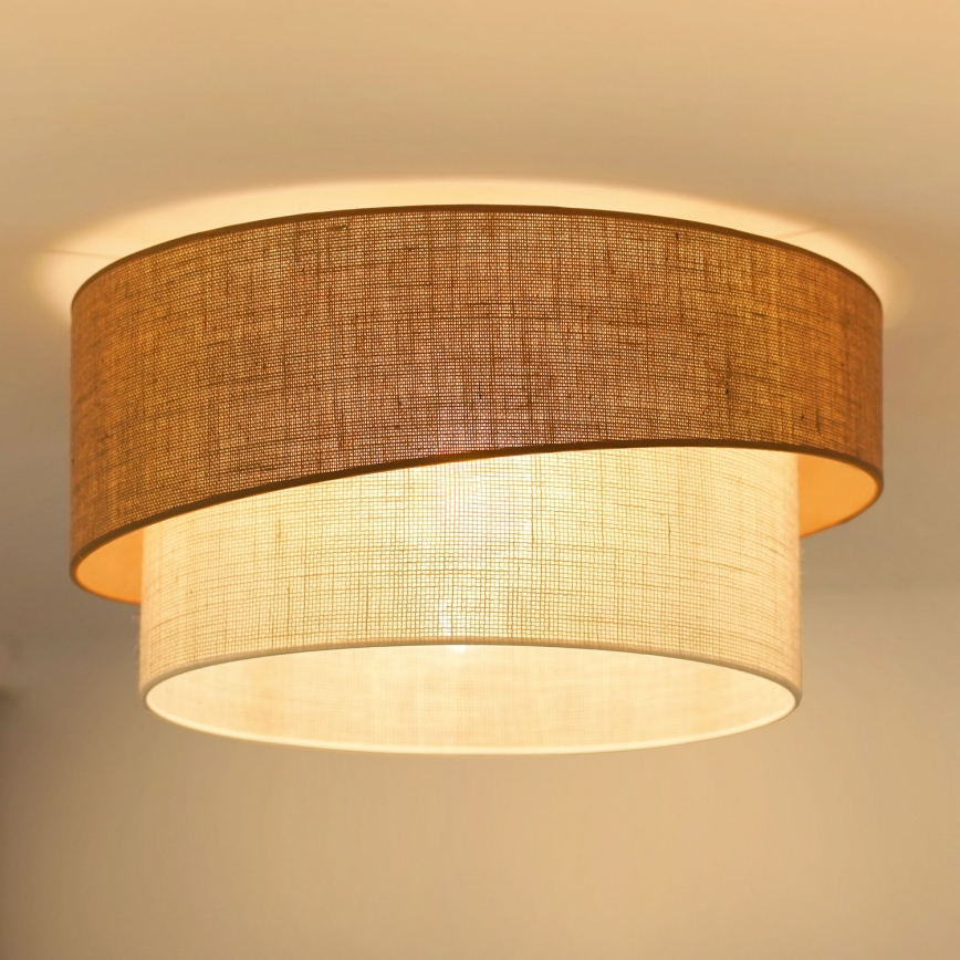 Brilagi - Lampa sufitowa SHINE 1xE27/15W/230V śr. 50 cm beżowa/kremowa