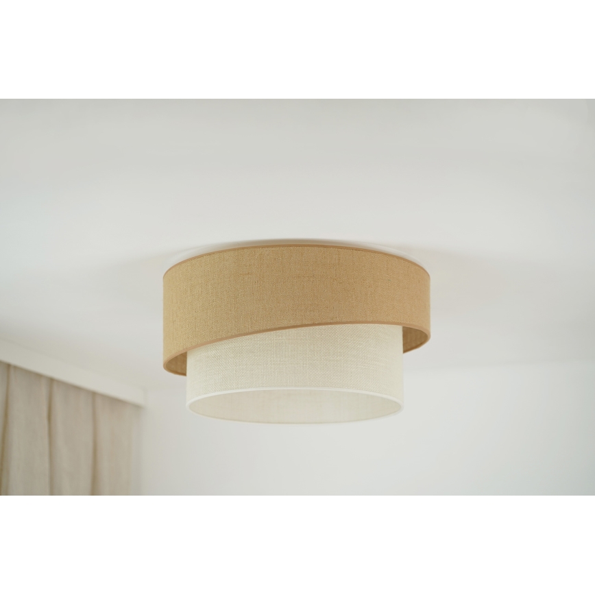 Brilagi - Lampa sufitowa SHINE 1xE27/15W/230V śr. 50 cm beżowa/kremowa