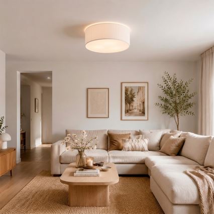 Brilagi - Lampa sufitowa SIRIJA MODERN 2xE27/60W/230V śr. 35 cm biała